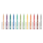 Hidrocor Ponta Fina Mega Hidro Color - 24 Cores - Tris - Thumbnail 5