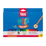 Hidrocor Ponta Fina Mega Hidro Color - 24 Cores - Tris - Thumbnail 1