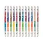 Hidrocor Ponta Dupla Mega Hidro Color - Bicolor - 24 Cores - Tris - Thumbnail 2