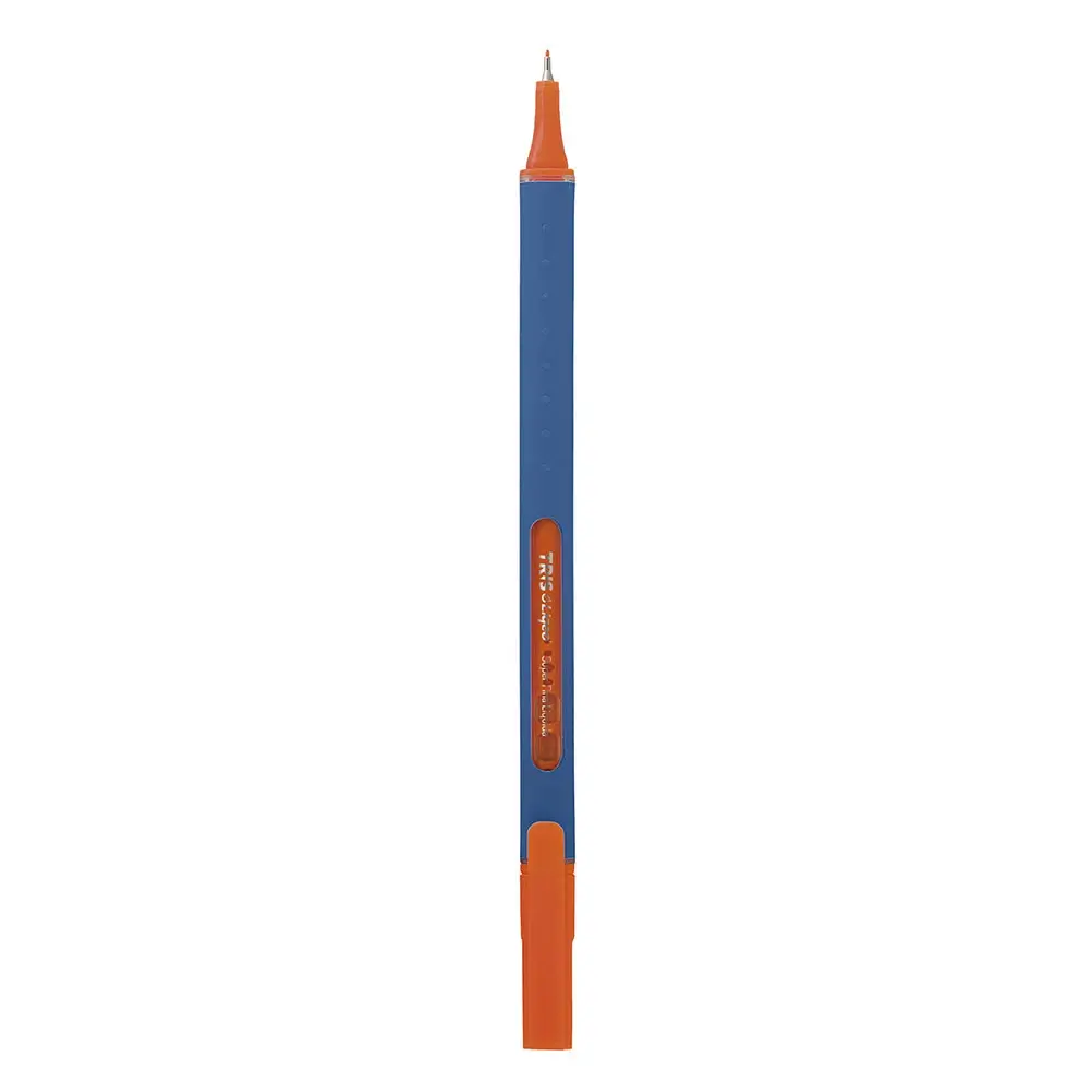 Caneta Superfina Liqeo Neon - Laranja - Caixa C/10 un - Tris - Imagem 2