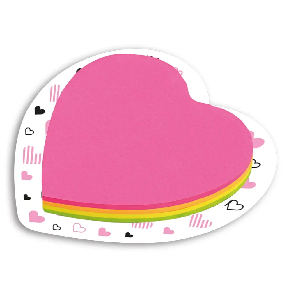 Notas Autoadesivas Holic Pop Love T001 - Polybag Bloco C/100 Folhas -Tris - Imagem 2