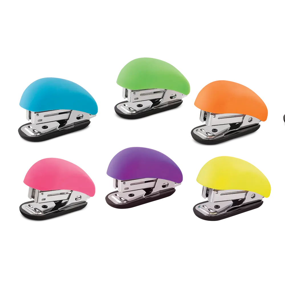 Grampeador Mini Holic Pop T318 - 26/6 - 12 Folhas - Plástico - CoresSortidas - Display C/12 un - Tris - Imagem 2