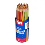 Lápis de Cor Rainbow Tamanho Jumbo - Mina Multicolorida - Pote C/24 un - Tris - Thumbnail 1