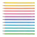 Lápis de Cor Mega Soft Color - Tons Pastel - 12 Cores - Tris - Thumbnail 2