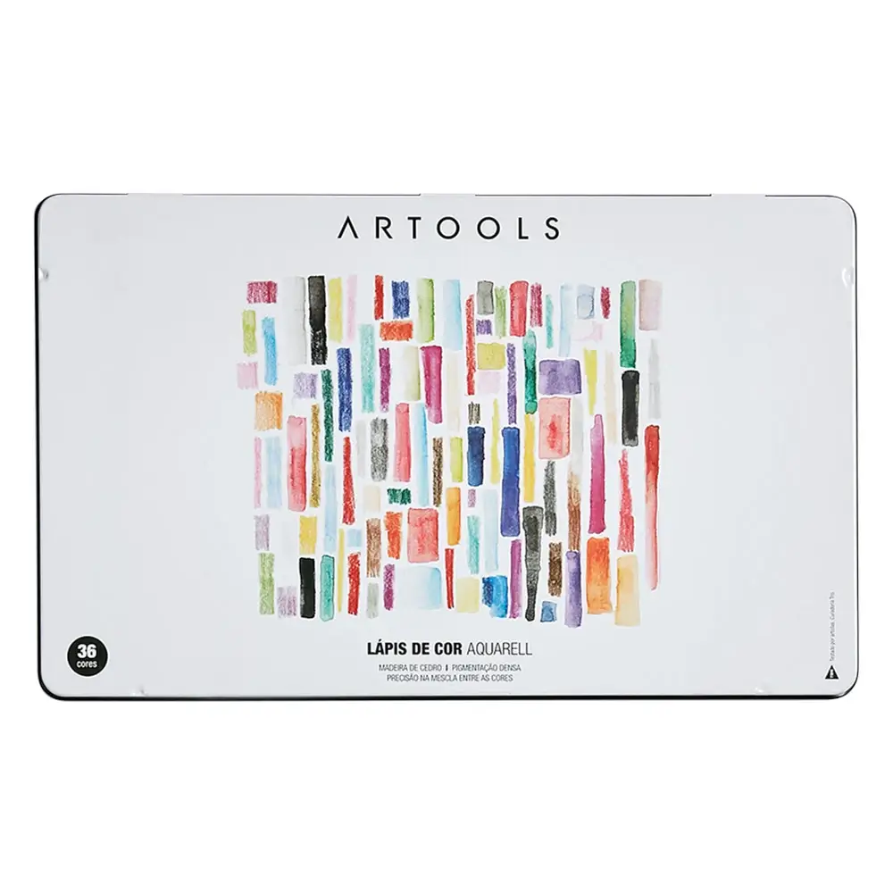 Lápis de Cor Aquarelável Aquarell - 36 Cores - Artools - Imagem 1