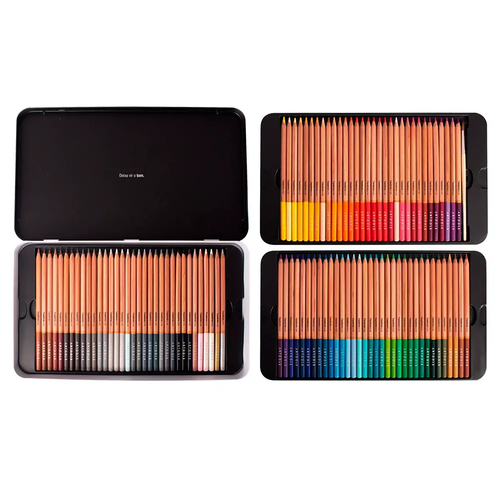 Lápis de Cor Aquarelável Aquarell - 100 Cores - Artools - Imagem 2