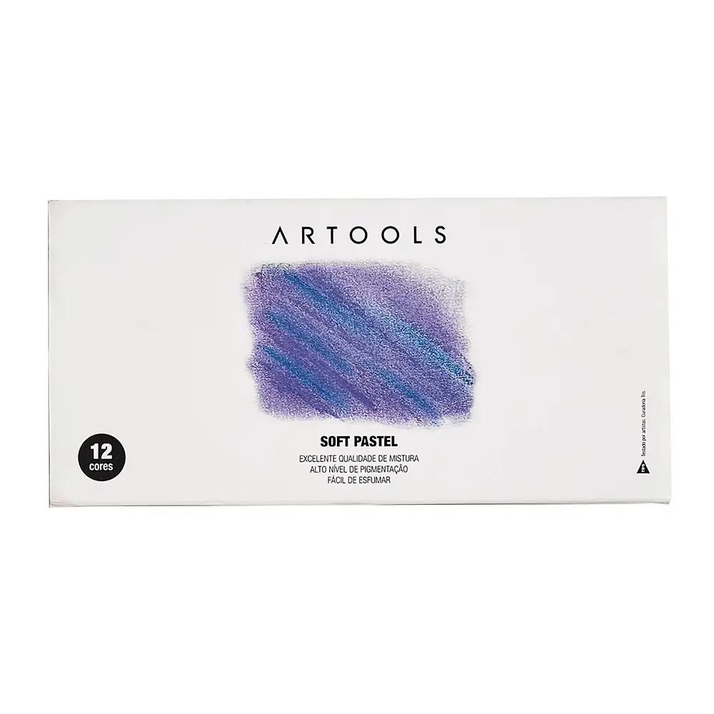 Pastel Seco Soft – Conjunto C/12 Cores - Artools - Imagem 1