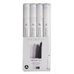 Marcador À Base De Álcool Sketch Pictom – 4 Tons De Cinza Frio - Artools - Thumbnail 1