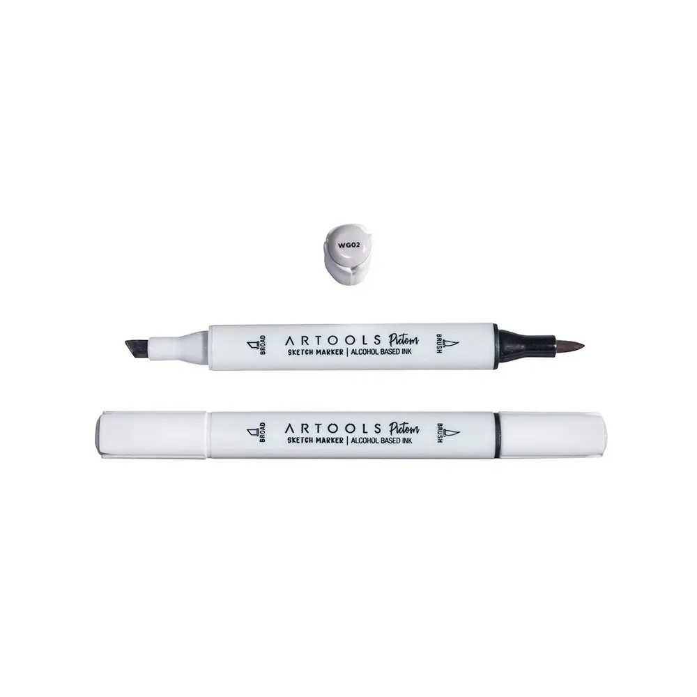 Marcador À Base De Álcool Sketch Pictom - Artools - Imagem 2