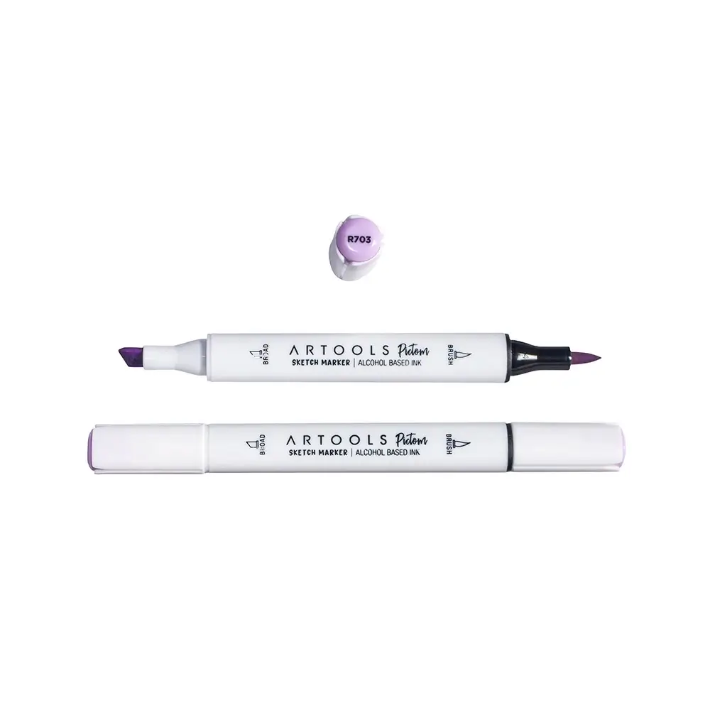 Marcador À Base De Álcool Sketch Pictom - Artools - Imagem 2