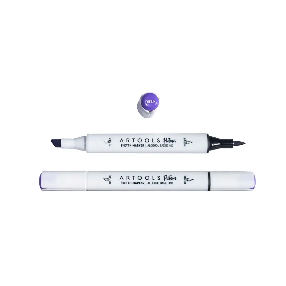 Marcador À Base De Álcool Sketch Pictom - Artools - Imagem 2