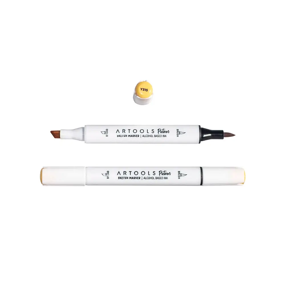 Marcador À Base De Álcool Sketch Pictom - Artools - Imagem 2