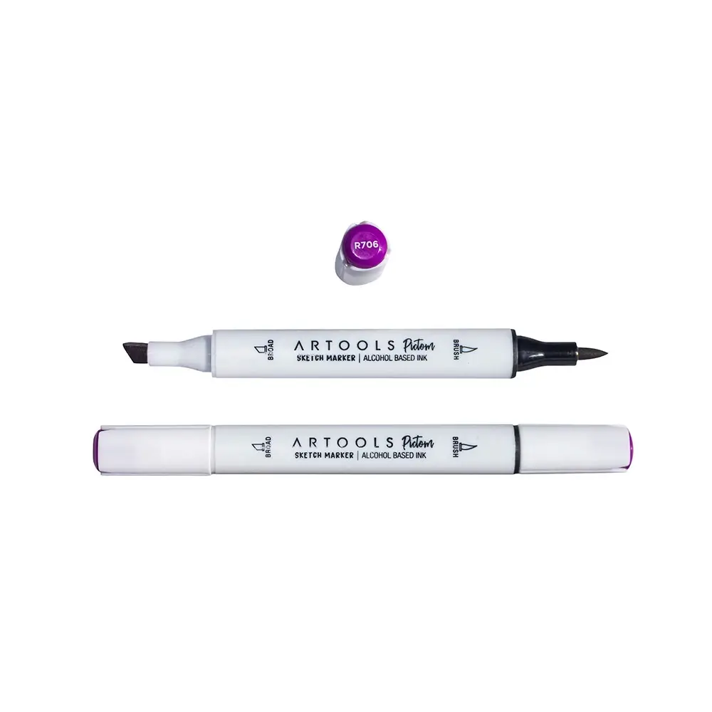 Marcador À Base De Álcool Sketch Pictom - Artools - Imagem 2