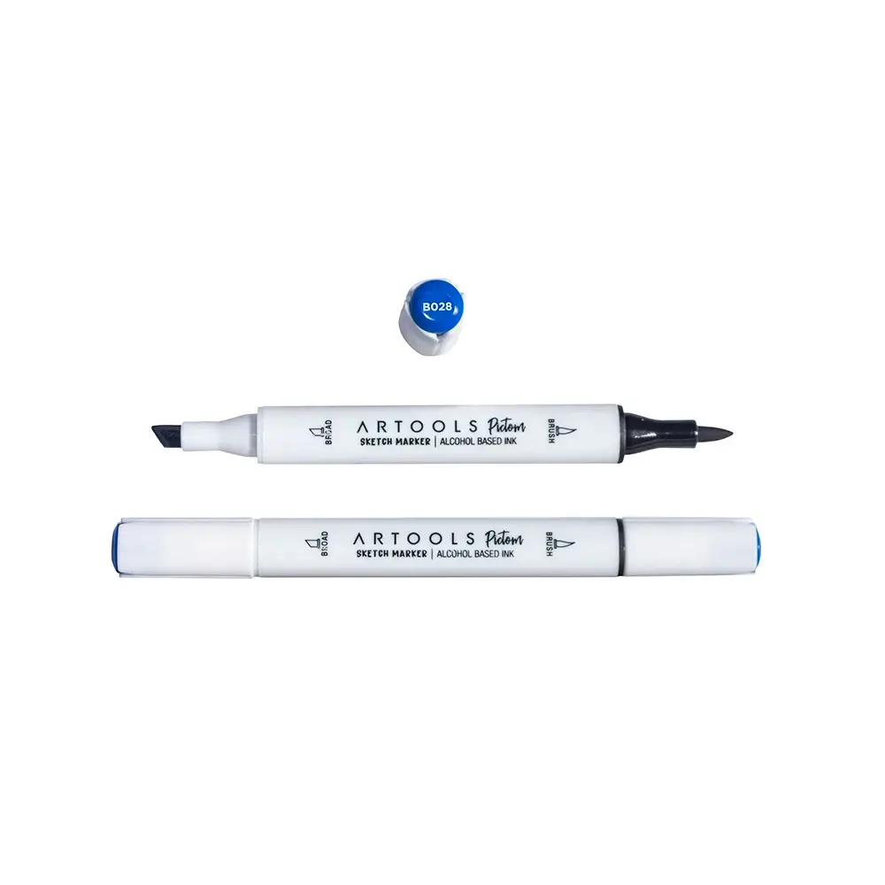 Marcador À Base De Álcool Sketch Pictom - Artools - Imagem 2
