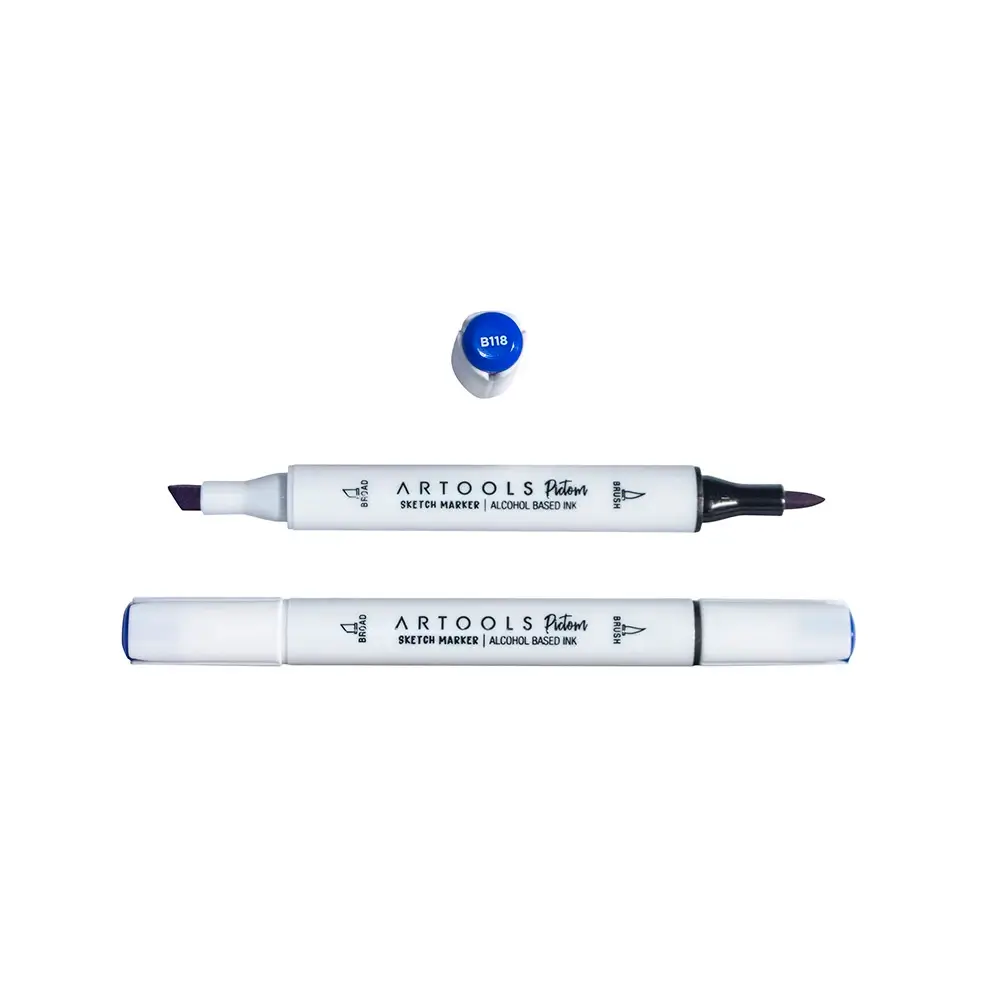 Marcador À Base De Álcool Sketch Pictom - Artools - Imagem 2