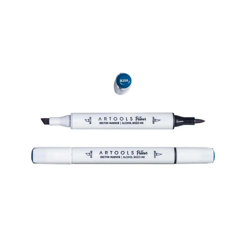 Marcador À Base De Álcool Sketch Pictom - Artools - Imagem 2