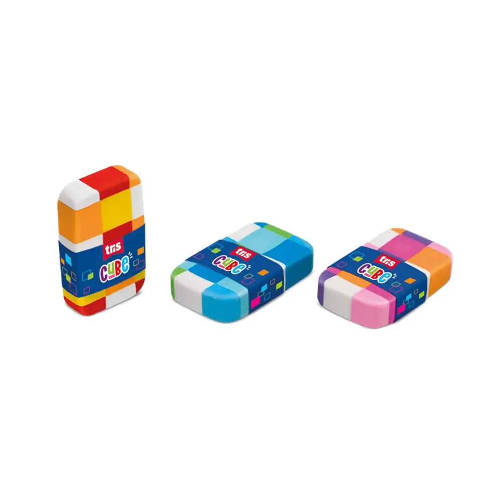 Borracha Cube - Cores Sortidas - Display C/24 un - Tris - Imagem 2