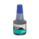 Tinta para Carimbo - 40ml - Azul - Display C/12 un - Bazze - Thumbnail 2