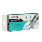 Marcador CD/DVD e Retropojetor Ponta Dupla - Azul - Caixa C/12 un –Bazze - Thumbnail 1