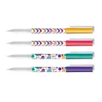 Caneta Esferográfica Happy - Azul - 0.7mm - Pote C/40 un - Tris - Thumbnail 2