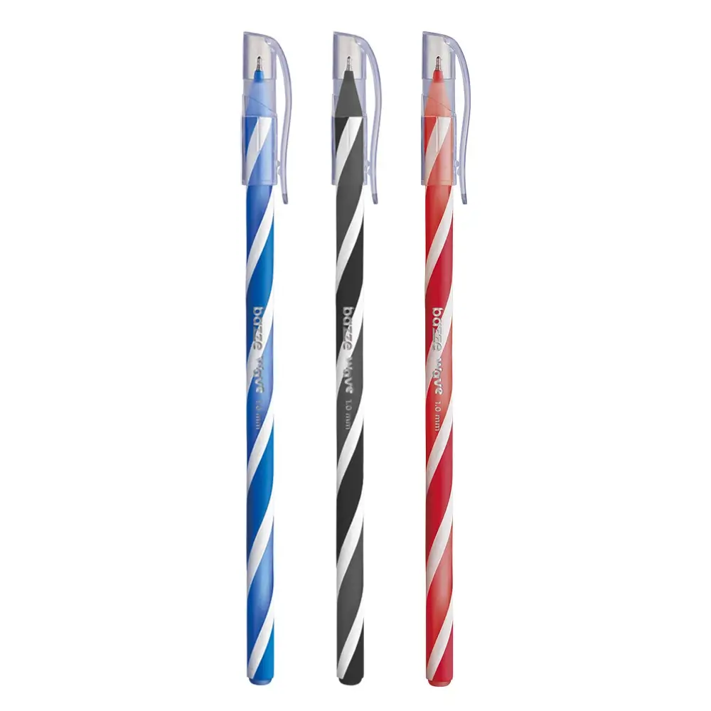 Caneta Esferográfica Wave - Cores Clássicas - 1.0mm - Pote C/24 un -Bazze - Imagem 2