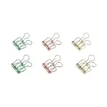 Prendedor de Papel Renove Holic Mineral - 25mm - Cartela C/ 6 un - Tris - Thumbnail 2