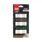 Prendedor de Papel Renove Holic Mineral - 25mm - Cartela C/ 6 un - Tris - Thumbnail 1