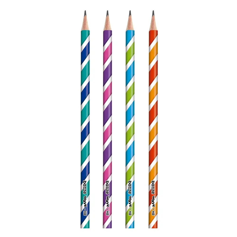 Lápis Grafite Wave Redondo - HB - Caixa C/72 un - Bazze - Imagem 2