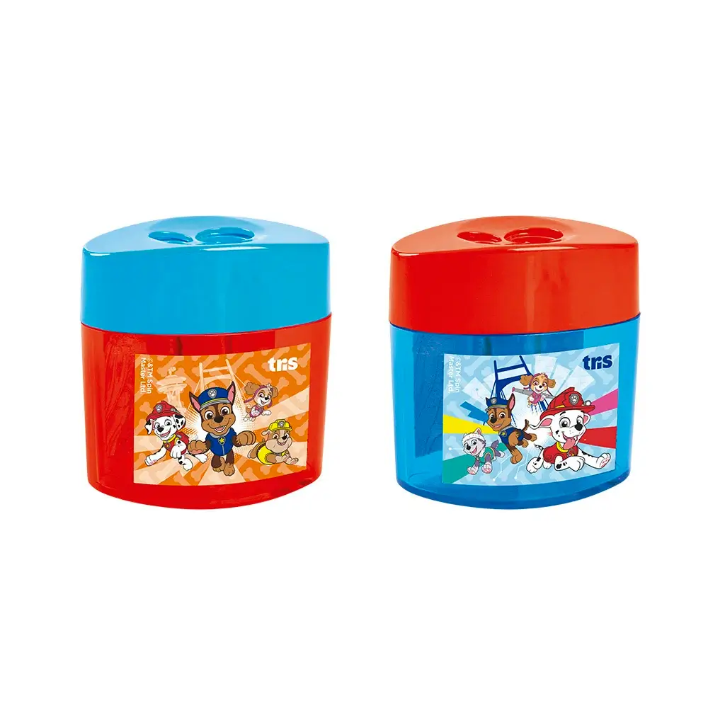 Apontador com Depósito - Duplo - Pote C/12 un - Patrulha Canina - Imagem 2