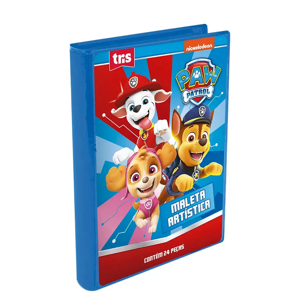 Kit Maleta Artística C/24 peças - Patrulha Canina - Imagem 1