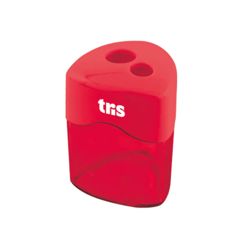 Kit Duo Apontador Duplo com Depósito Su260 + Borracha - Cartela C/2 un-Tris - Imagem 4