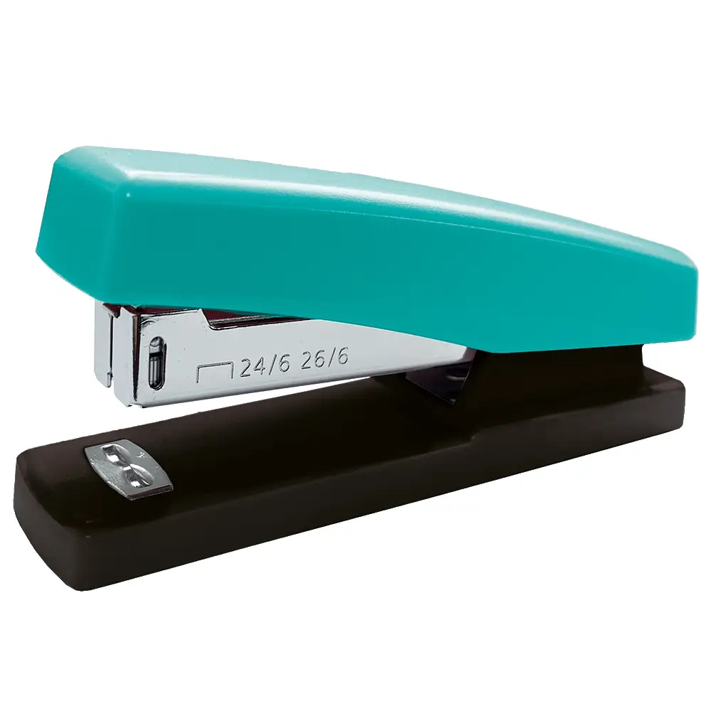 Grampeador B5309 - 26/6 - 25 Folhas - Plástico - Cores sortidas - CaixaC/6 un - Bazze - Imagem 2