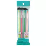 Marca-Texto Neon - Sortido - Polybag C/4 un - Bazze - Thumbnail 1