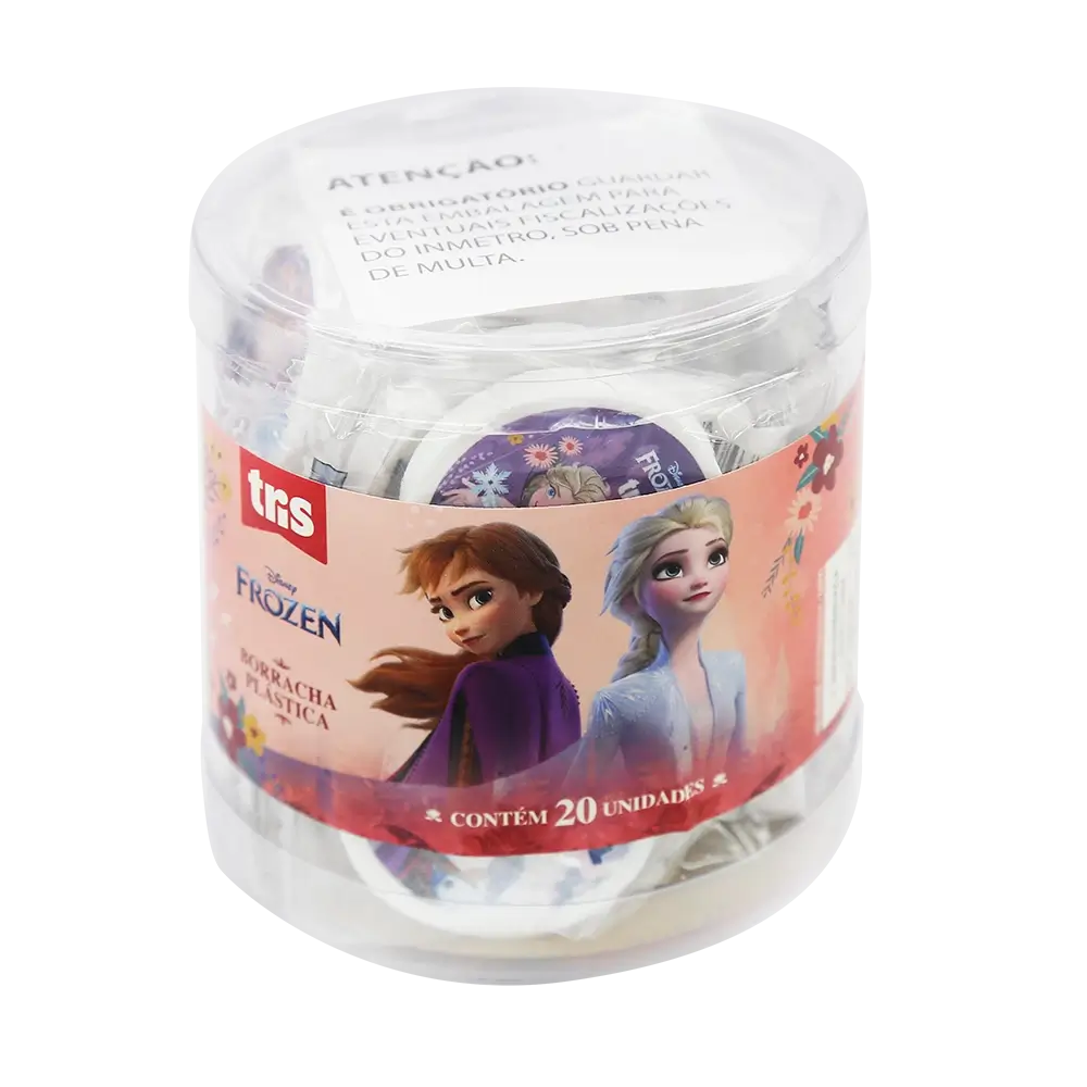 Borracha Top - Pote C/20 un - Frozen - Imagem 1