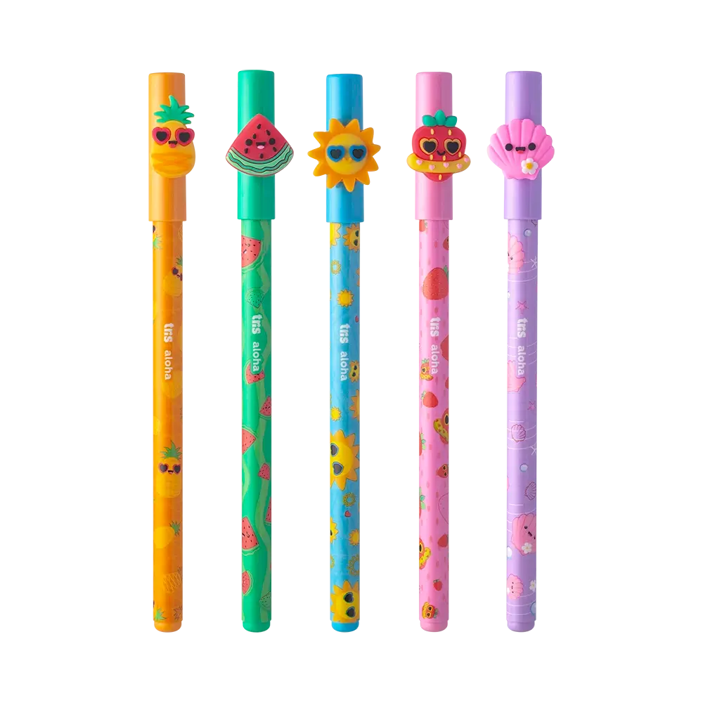 Caneta Esferográfica Aloha - 0.7mm - Display C/15 un - Tris - Imagem 2