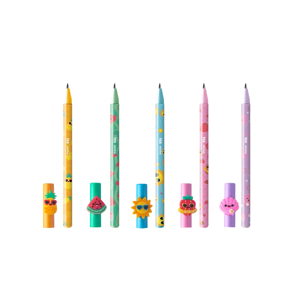 Caneta Esferográfica Aloha - 0.7mm - Display C/15 un - Tris - Imagem 3