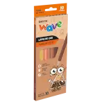 Lápis de Cor Wave Tons de Pele - 10 cores - Bazze - Thumbnail 1