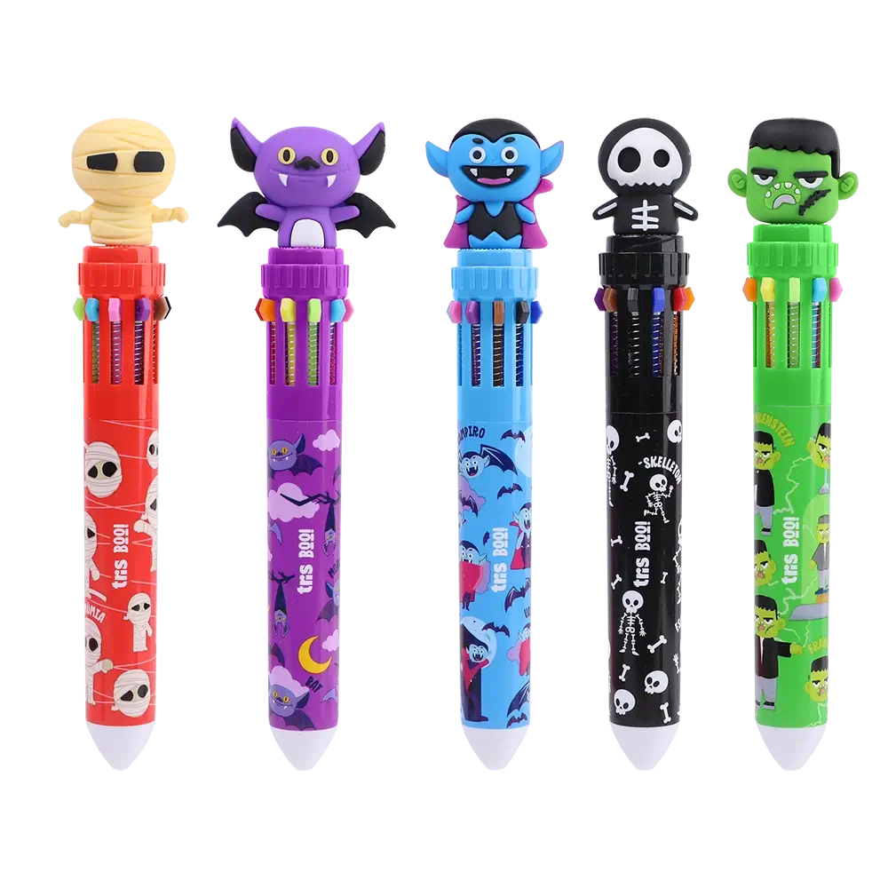 Caneta Esferográfica Boo - 10 Cores - 0.7mm - Display 15 un - Tris - Imagem 3