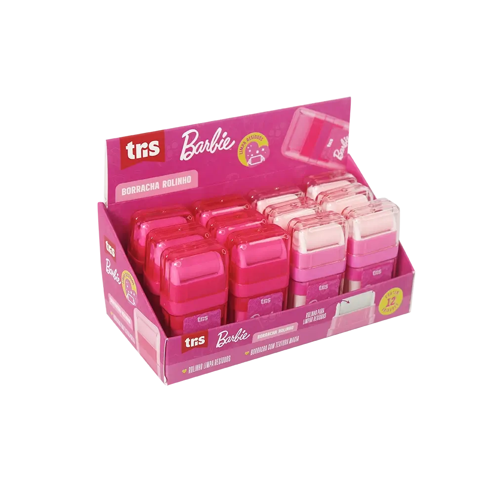 Borracha Rolinho - Display C/12 un - Barbie - Imagem 2