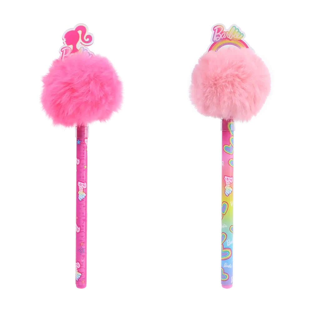 Caneta Gel Pompom - Display C/12 un - Barbie - Imagem 3