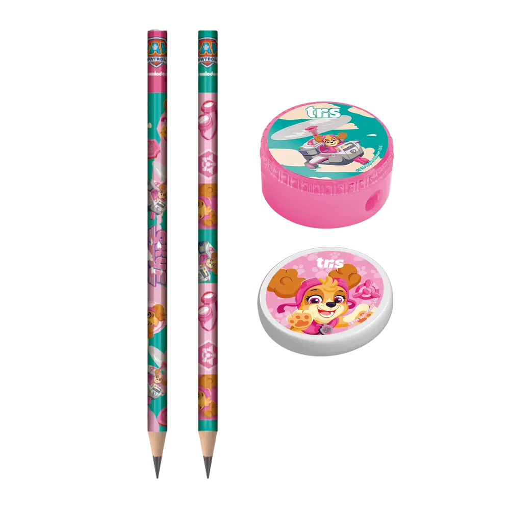 Kit Escolar Skye - Cartela C/4 peças - Patrulha Canina - Imagem 2