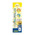 Kit Escolar - Cartela C/4 peças - Minions - Thumbnail 1