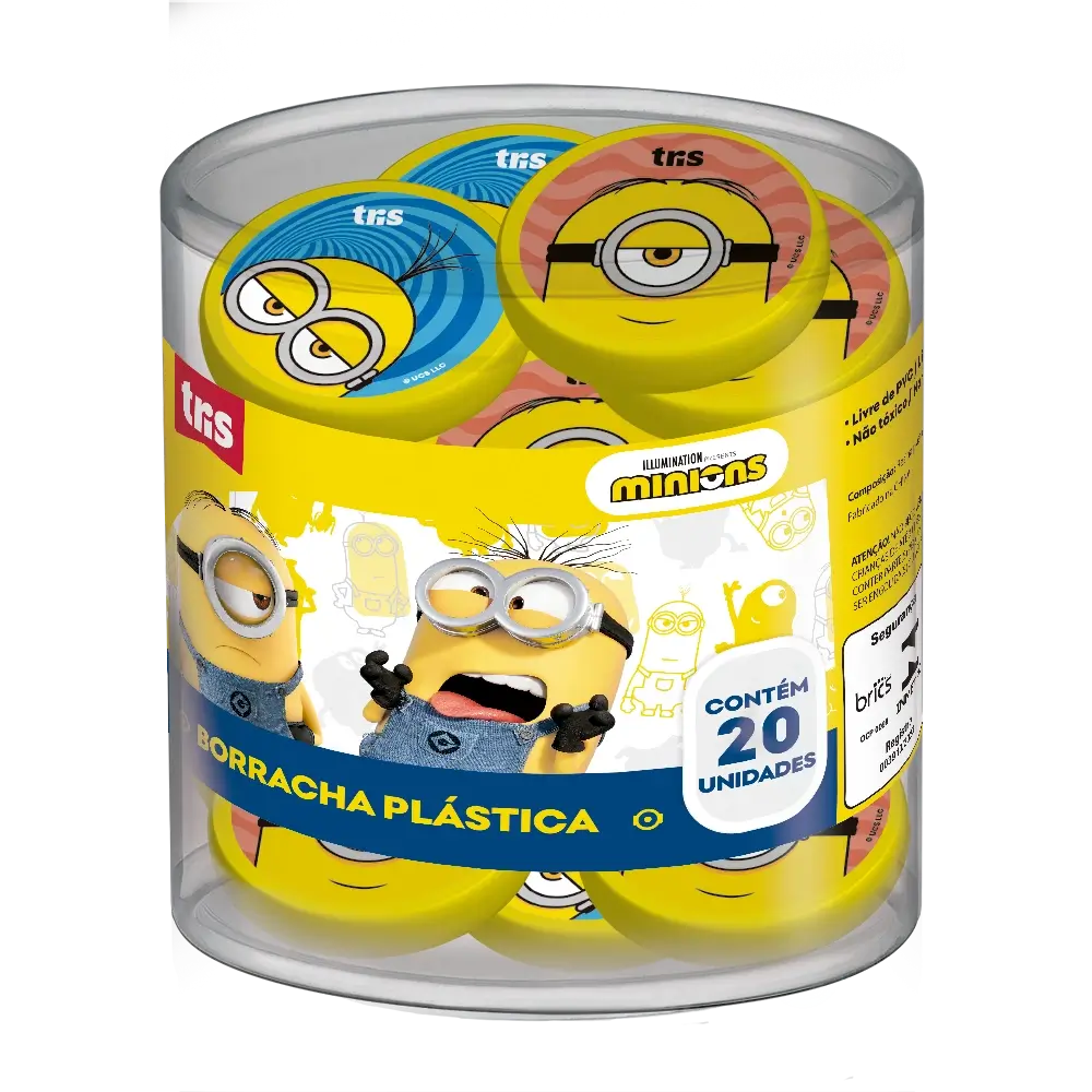 Borracha Top - Pote C/20 un - Minions - Imagem 1