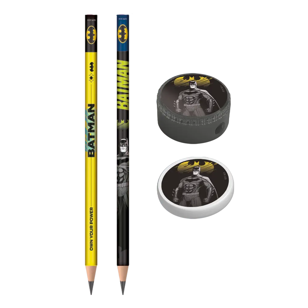 Kit Escolar Batman - Cart C/4 PCS - Imagem 2