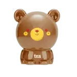 Apontador com Depósito Ursinho - Cores Sortidas - Display C/12 un - Tris - Thumbnail 3