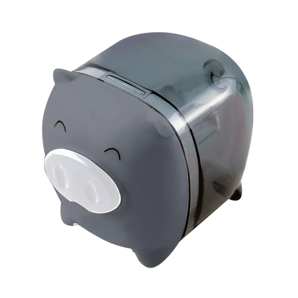 Apontador com Depósito Porquinho - Cores Sortidas - Display C/12 un -Tris - Imagem 5