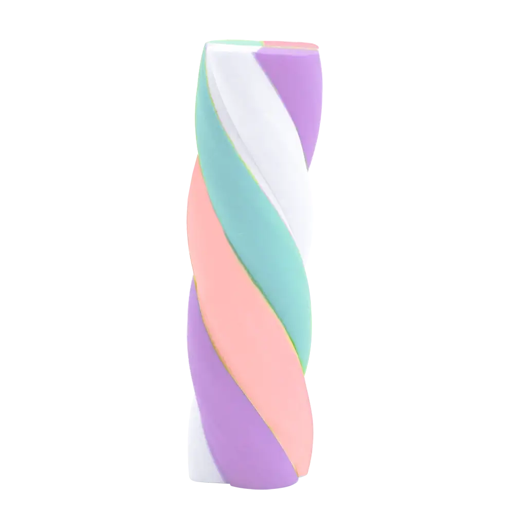 Borracha Marshmallow - Cores Sortidas - Pote C/36 un - Tris - Imagem 4