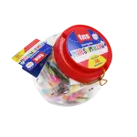 Borracha Marshmallow - Cores Sortidas - Pote C/36 un - Tris - Thumbnail 1