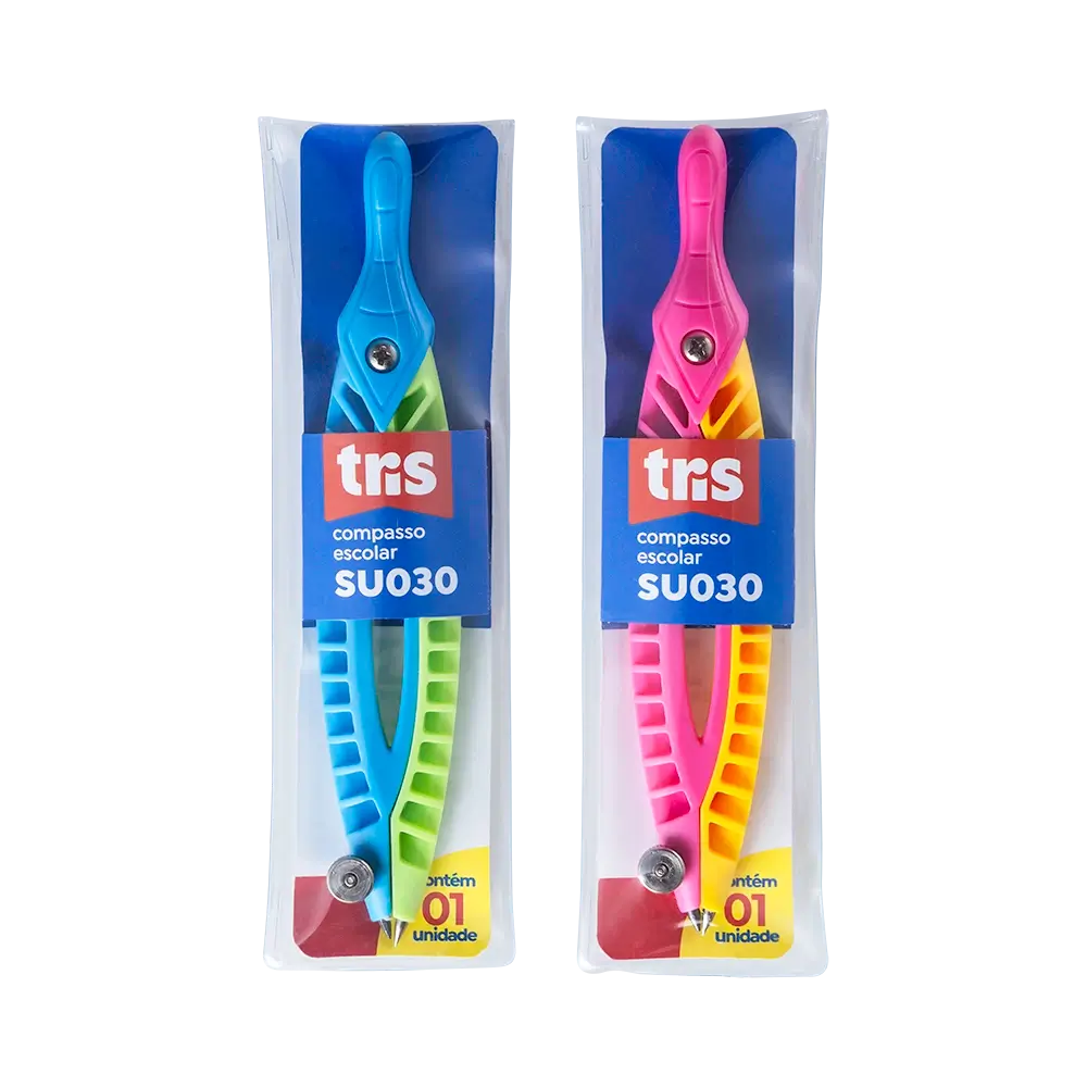 Compasso Su030 - Estojo Flexível C/1 un - Tris - Imagem 2