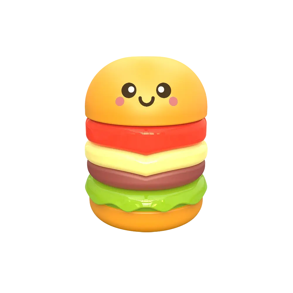 Apontador Com Depósito + Borracha Tasty Holic Lanchinhos - CoresSortidas - Display C/16 un - Tris - Imagem 2